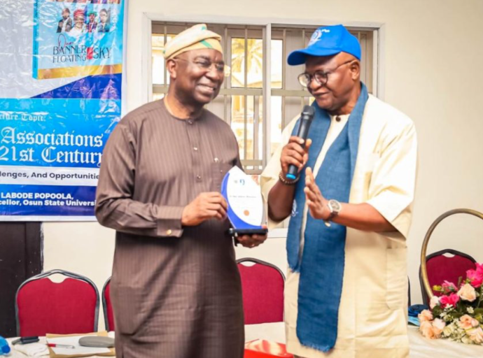 MENTORSHIP: NIMASA DG BAGS AWARD OF RECOGNITION FROM ALMA MATER